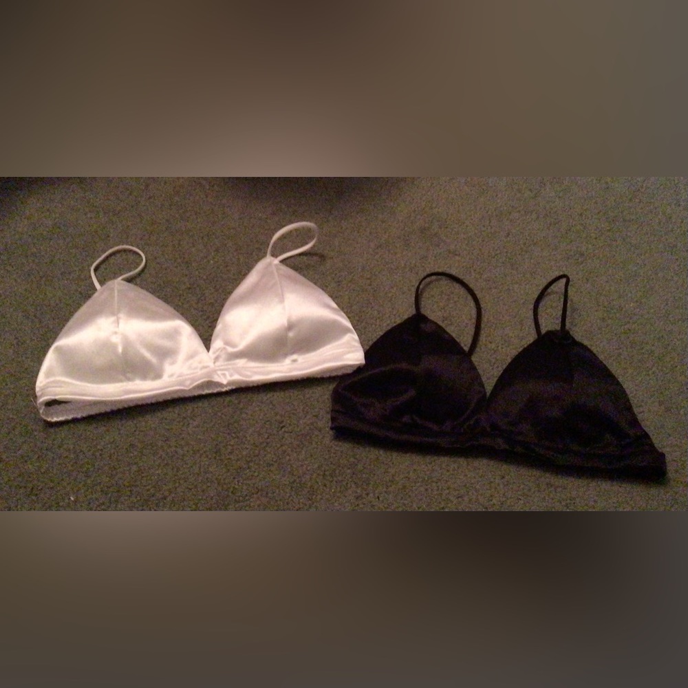 NWOT SHEIN Black & White Bra Set
